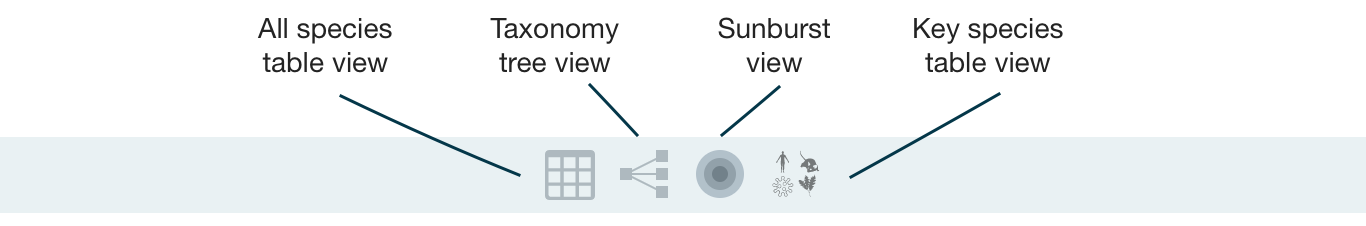 Taxonomy subpage view options